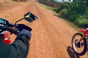 Ruanda en moto