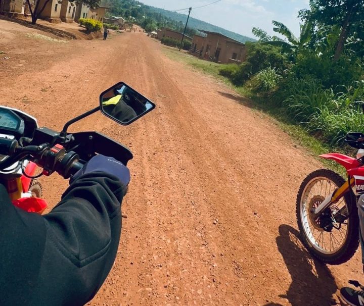 Ruanda en moto