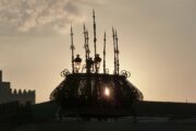 Mausoleo de Mohamed V en nuetro Viaje a Marruecos en Moto